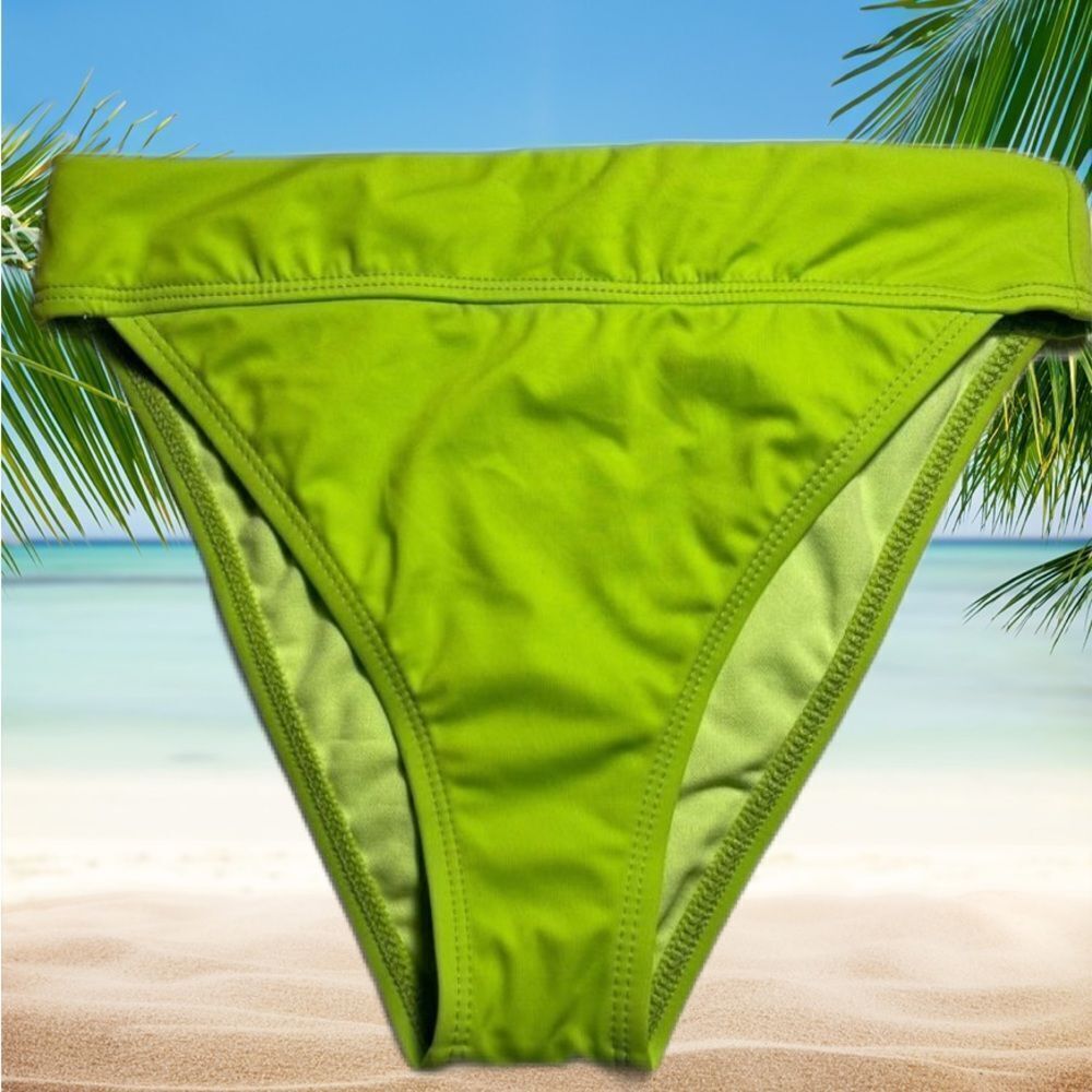 Pac-sun neon green Salero Sam bikini bottom